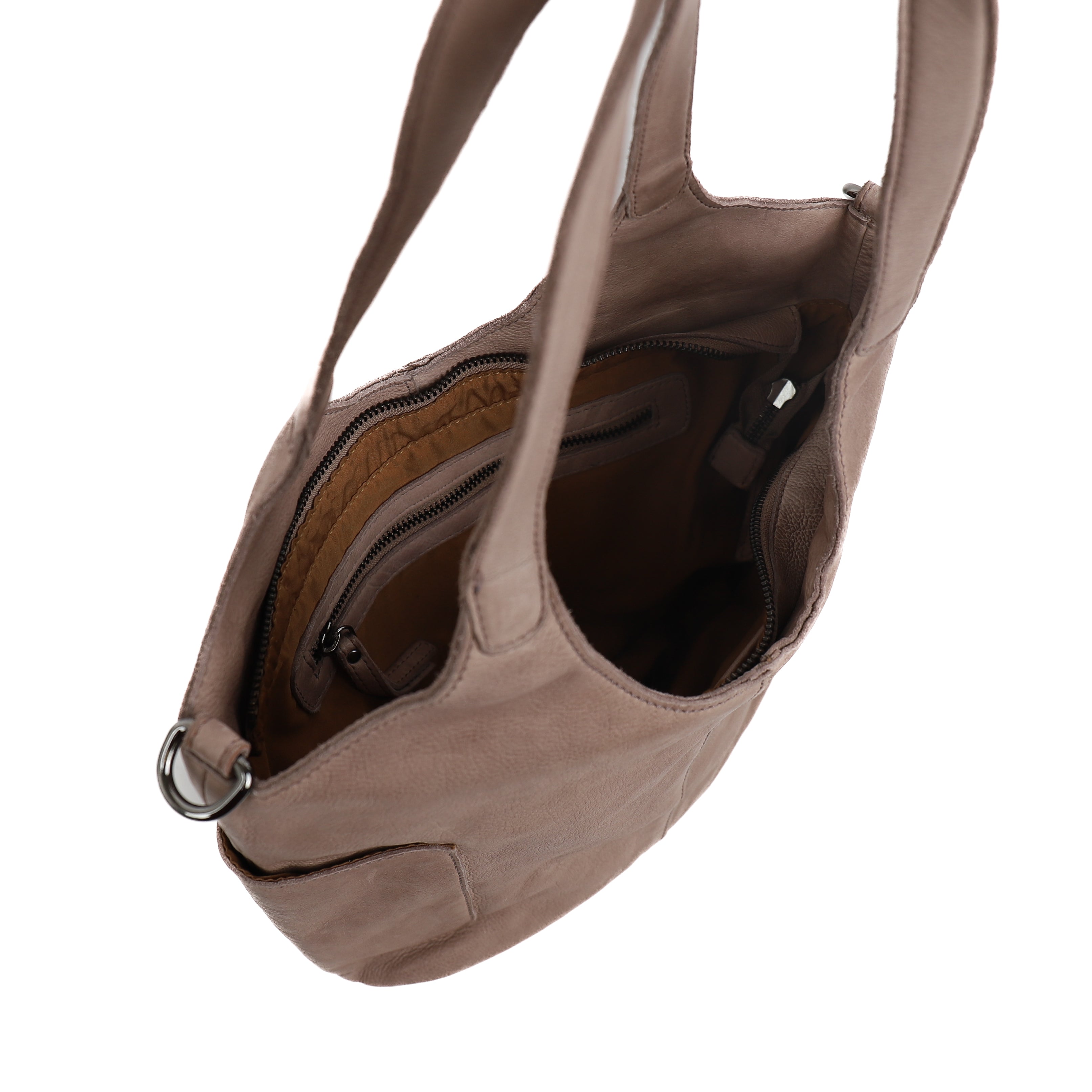 Hand-/schoudertas 'Diede' taupe Taupe
