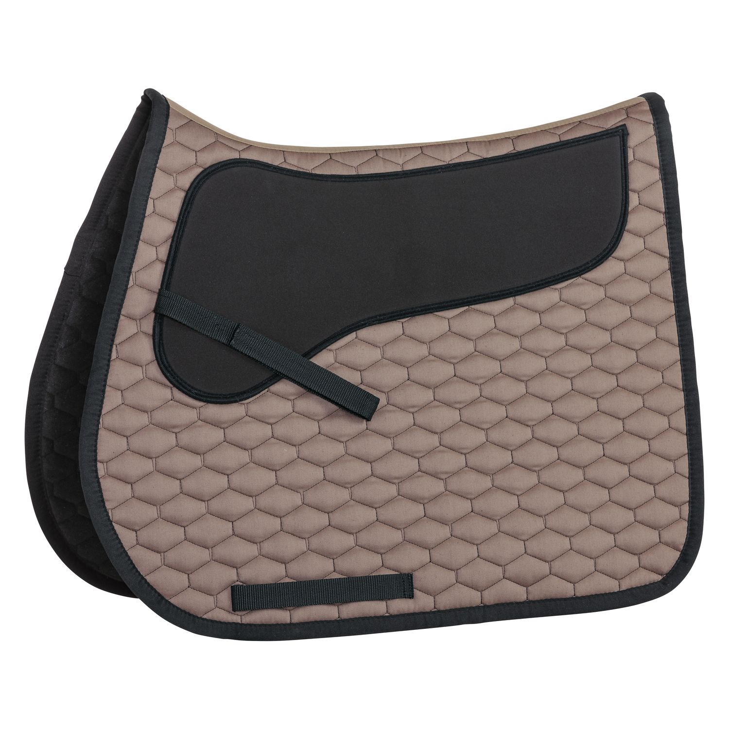 Horse-friends Schabracke mit Moosgummi-Pad - walnuss
