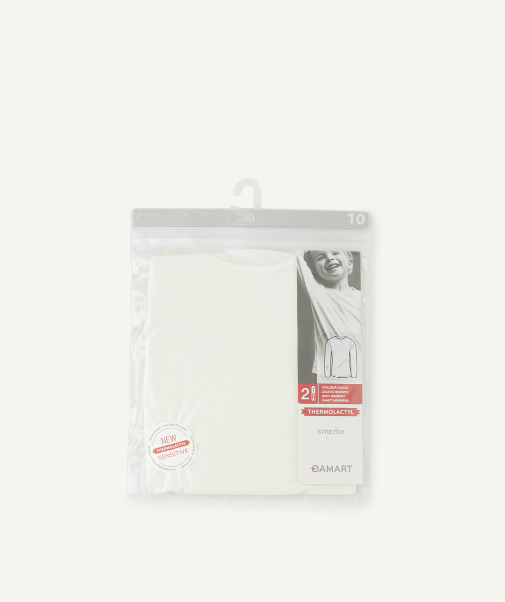 DAMARTT-SHIRT MANCHES LONGUES THERMOLACTYL SENSITIVE ÉCRU