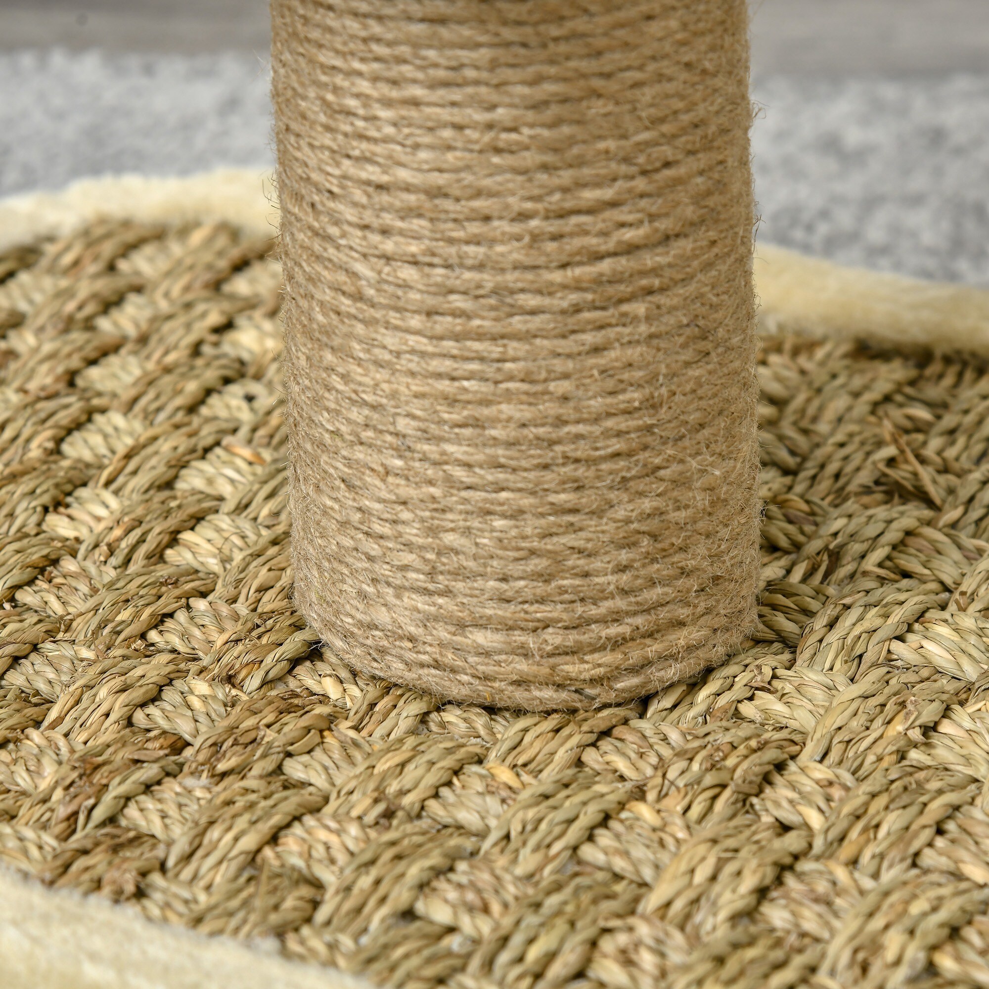 PawHut Kratzbaum mit Mausspielzeug bunt 40L x 30B x 56H cm