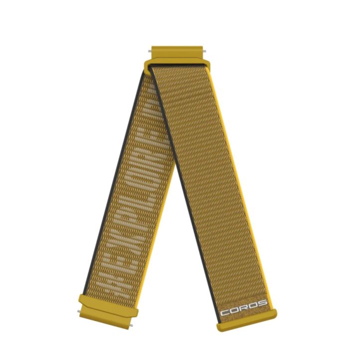 Coros Unisex Tilbehør til ure/armbånd Acc Apex 2 Band (Nylon) Gul