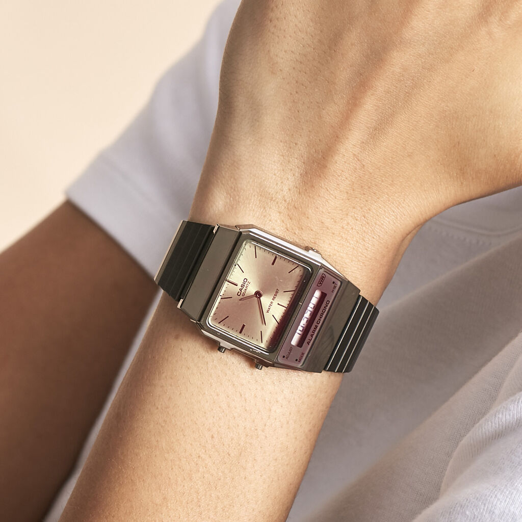 Montre Casio Collection Vintage Edgy Rose