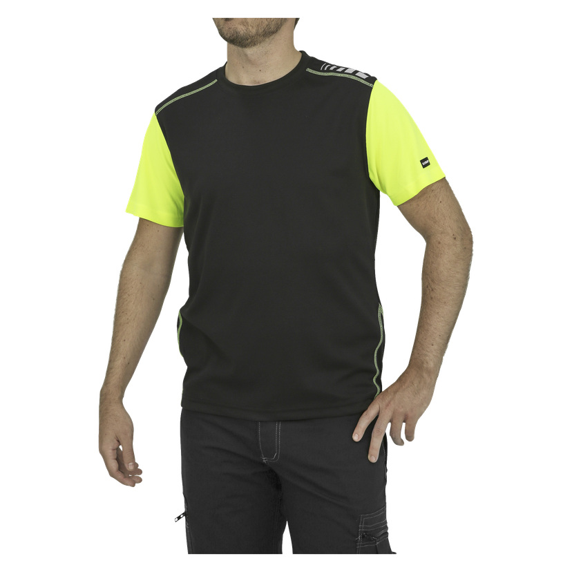 Teknisk topp med refleksdetaljer herre XXXL