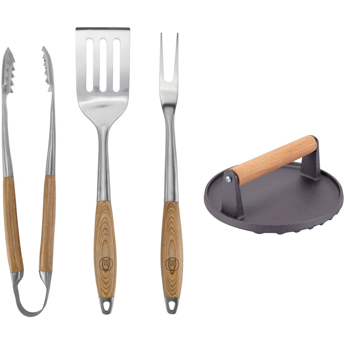 Plus grillsett + Essentials grillpress