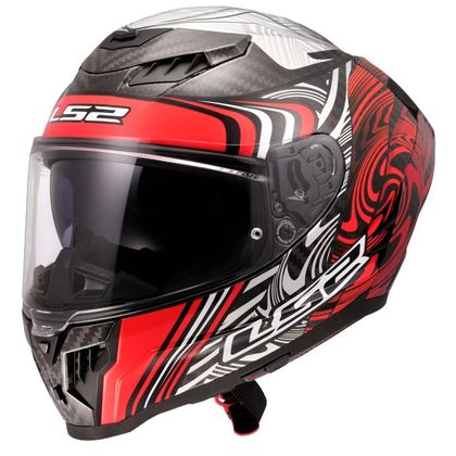 Casque LS2 FF807 DRAGON ENTHUM - Rouge