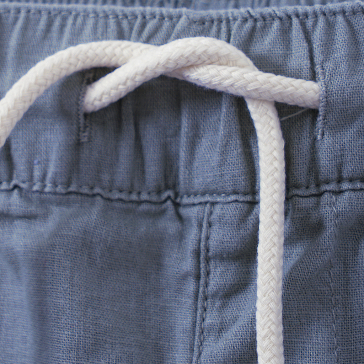 Topolino Pure Collection Jungen Shorts aus Leinen blau