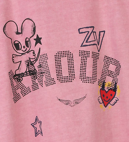 Zadig & Voltaire T-Shirt - Blossom m. Print
