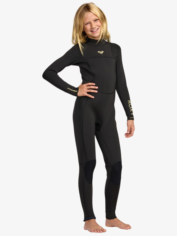 5/4mm Prologue+ Combinaison de surf back zip Noir Fille 8-16 ans