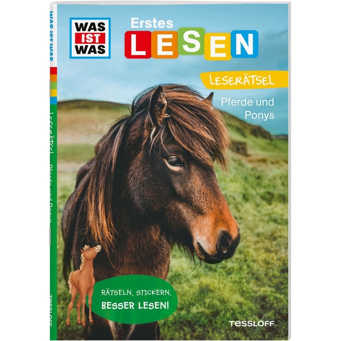 WAS IST WAS - Erstes Lesen - Leserätsel - Pferde und Ponys