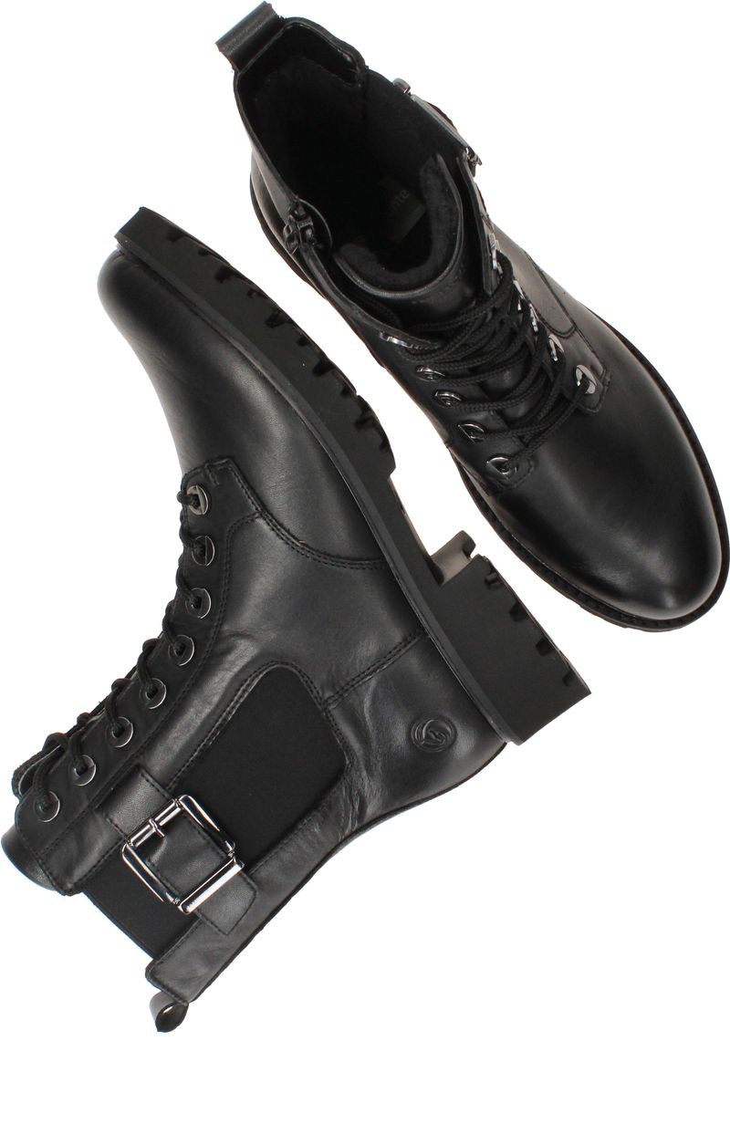 Remonte Veterboots Zwart Dames