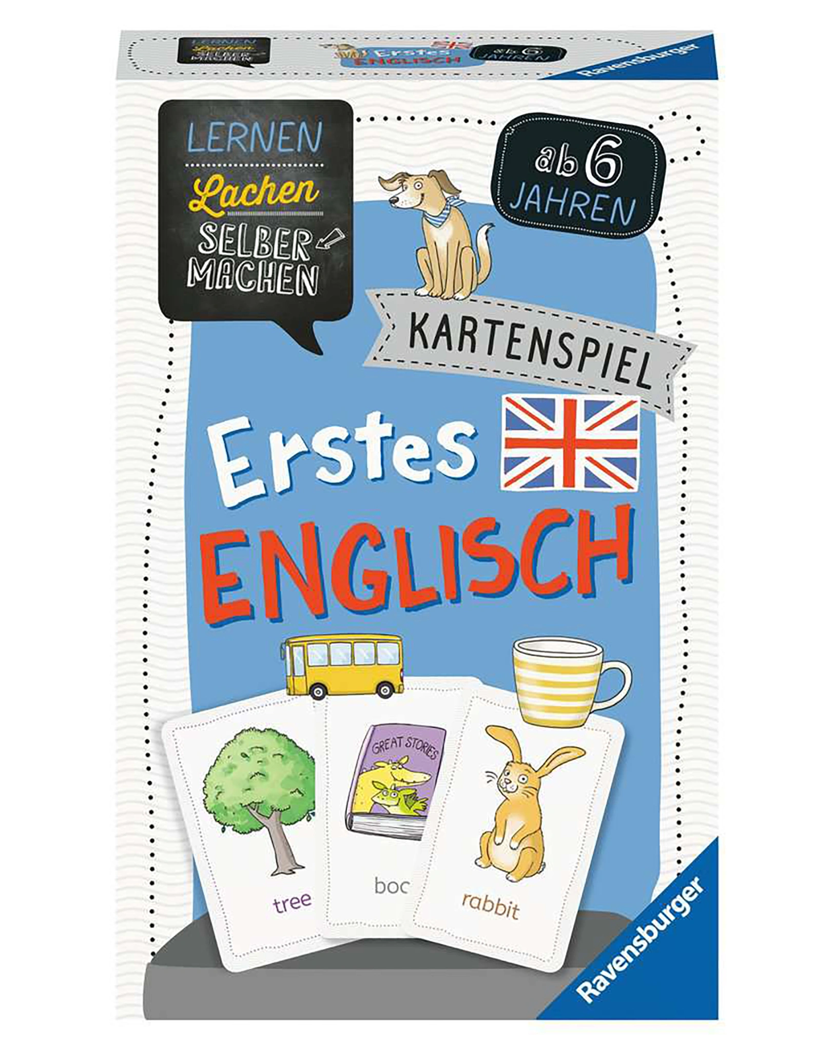 Kartenspiel ERSTES ENGLISCH 54-teilig