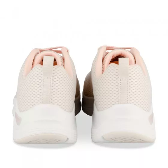 Baskets BLANC SKECHERS Arch Comfort-Natural Flutter