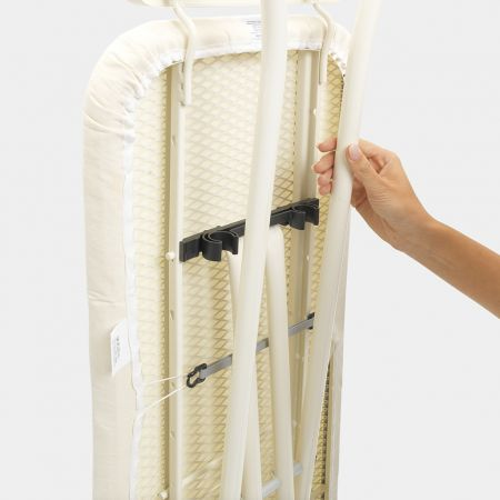 Brabantia Strijkplank B met stoomunithouder - 124 x 38 cm - Morning Breeze