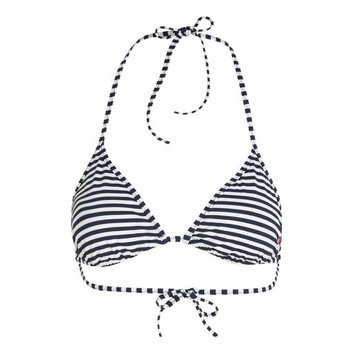 Tommy Hilfiger Triangle Bikinitop, Dark Night/White, M