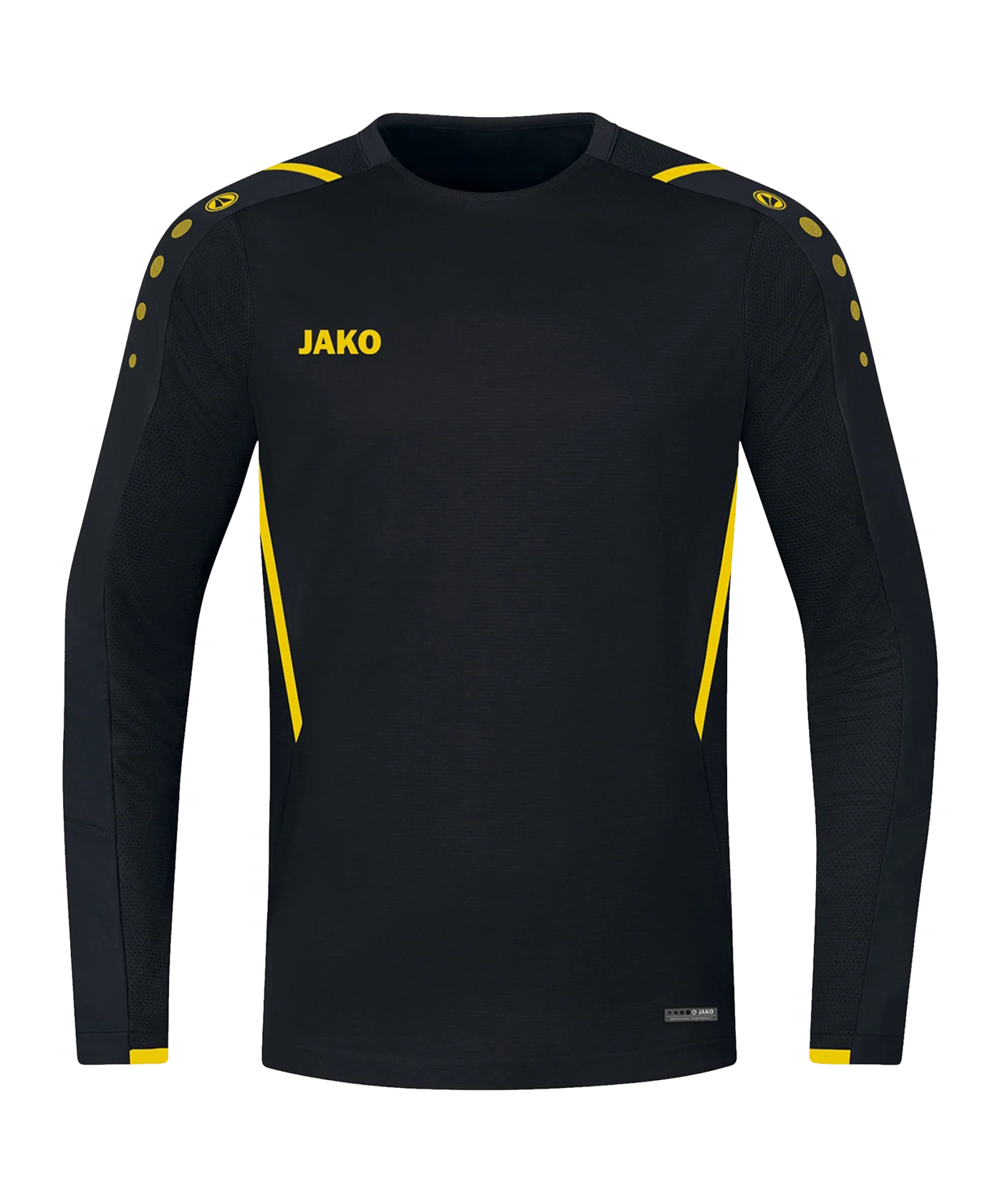 JAKO Challenge Sweatshirt Kids Schwarz Gelb F803