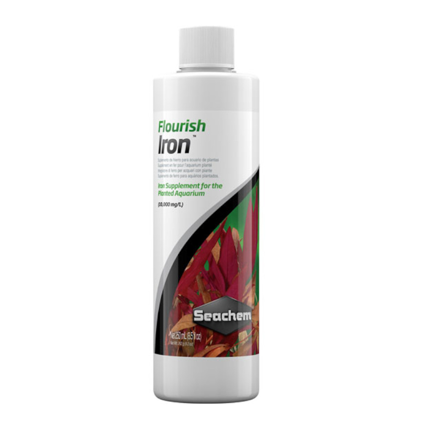 Suplemento de ferro Seachem Flourish Iron para aquários