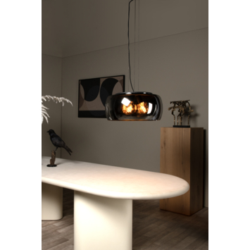 Lucide hanglamp Olivia Fumé Ø50 cm