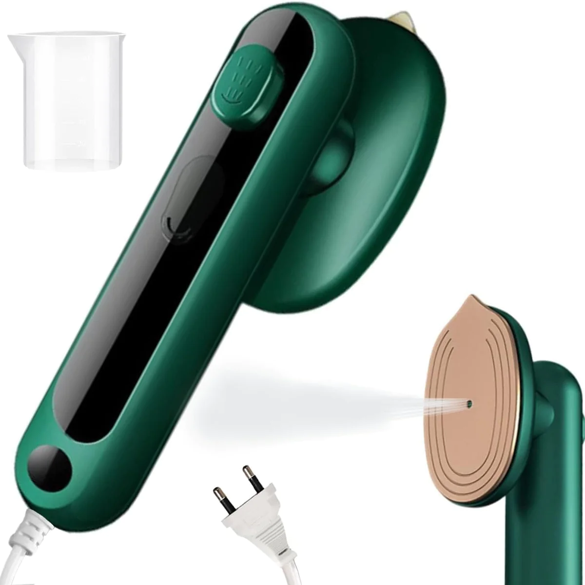 Mini Défroisseur Vapeur de 80 ml 40W vert Vendos85