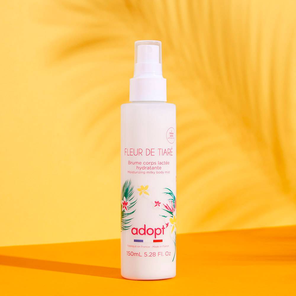Fleur de tiaré Brume corps lactée hydratante 150ml