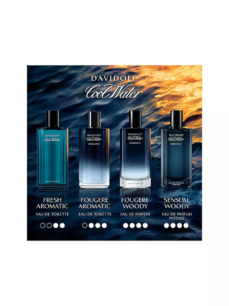 DAVIDOFF Cool Water Reborn Eau de Parfum Intense for Men 50ml keine Farbe