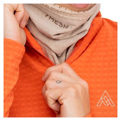 Maillot Manches Longues Femme 7Mesh Seton Orange Hot Coral