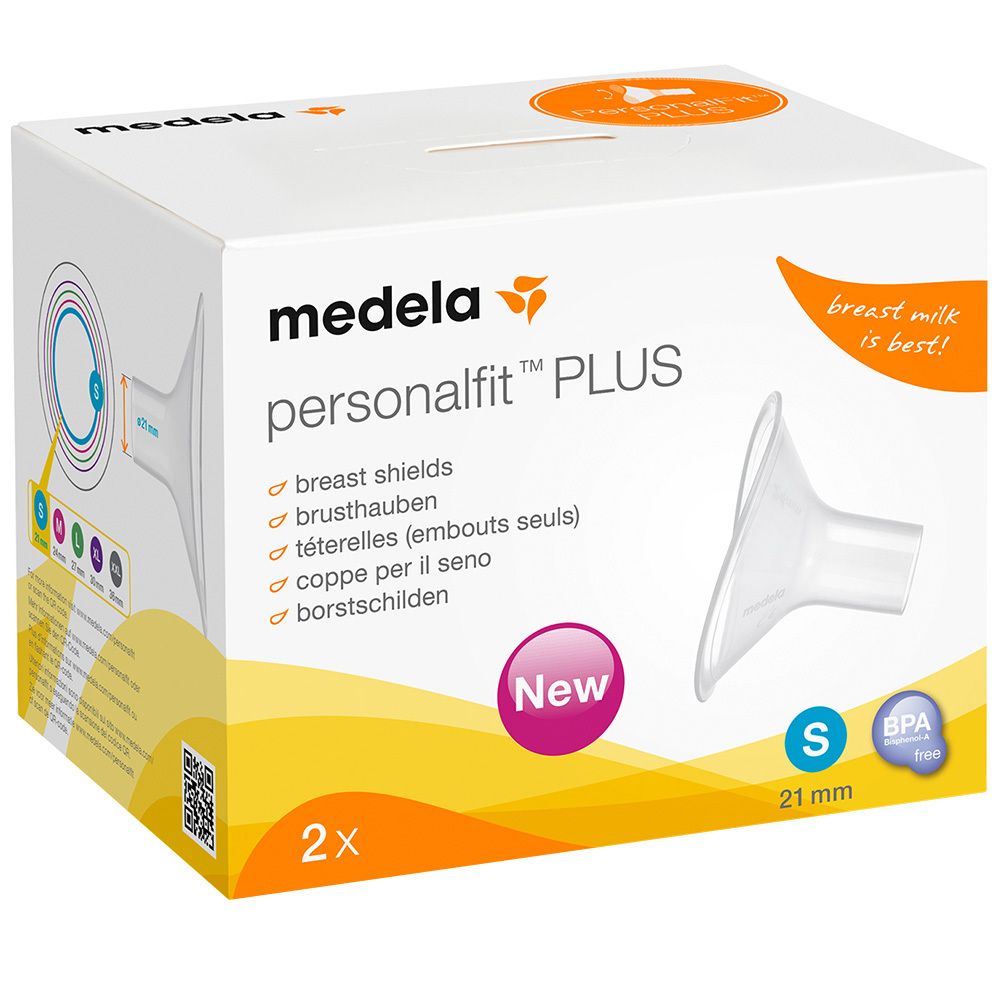 medela PersonalFit™  PLUS Brusthaube 2 St., Gr. S 21 mm