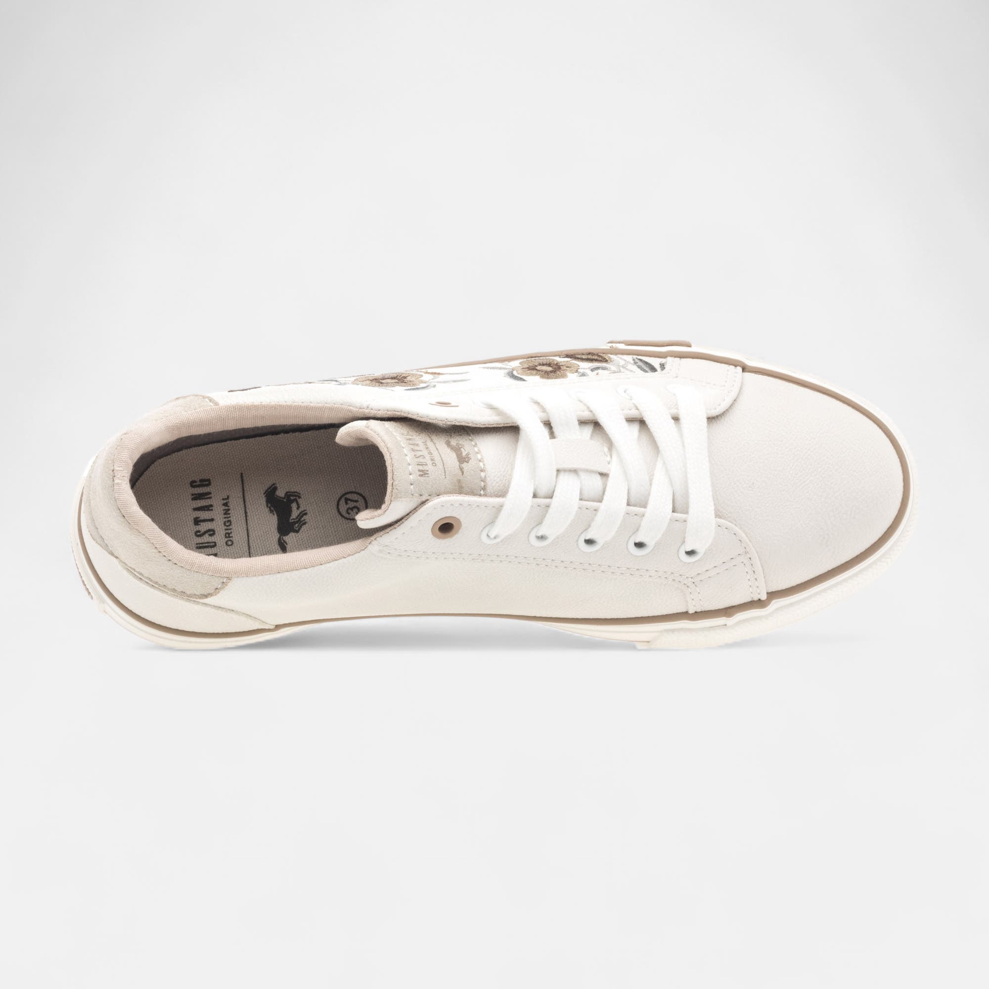 Baskets basses Femme beige