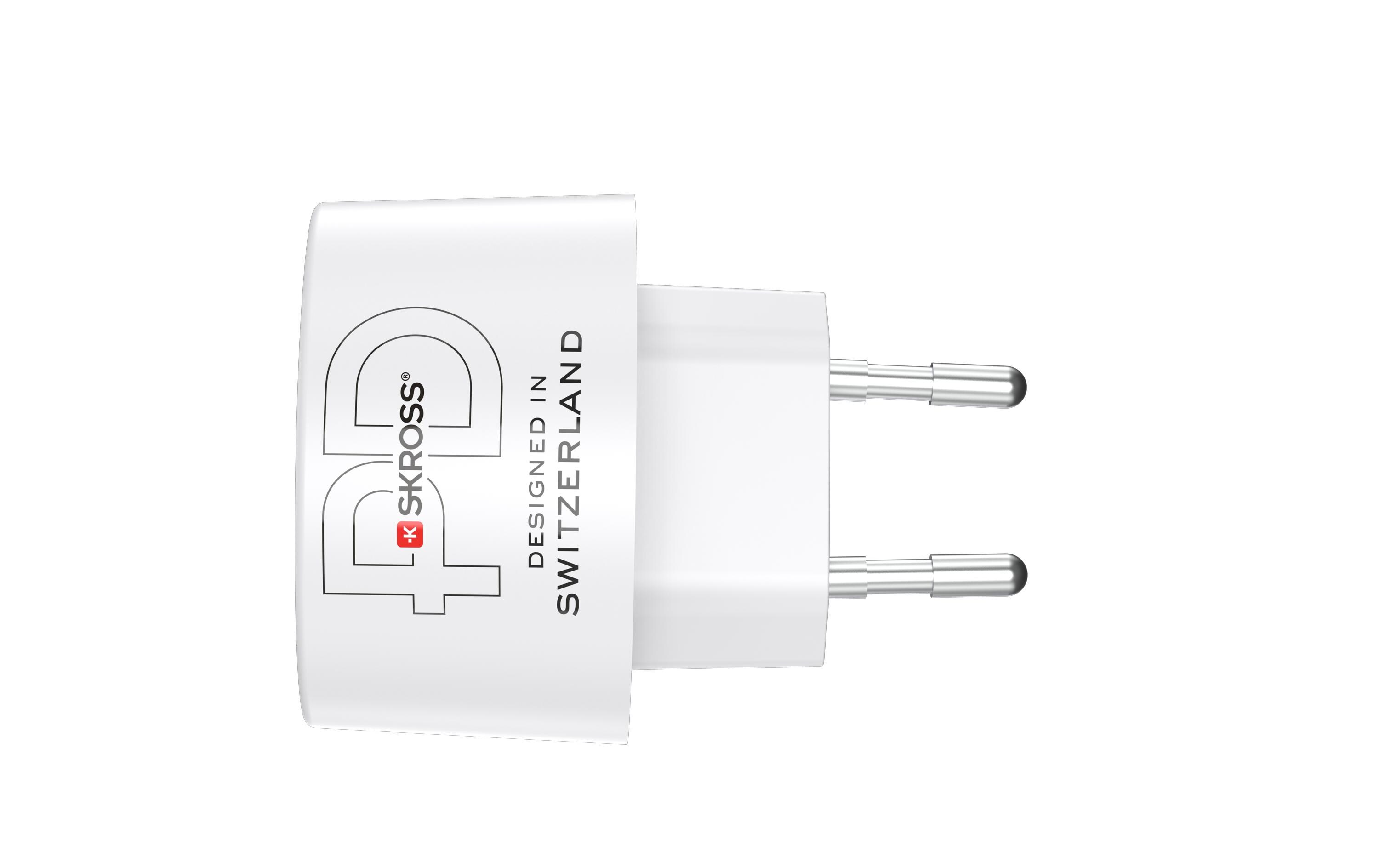 USB-Wandladegerät Euro USB Charger AC65PDEuro USB-Charger für zwei USB-Geräte