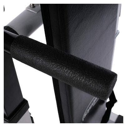 Banc de musculation avec support de barres pliable réglable charge max 200 kg banc de poids d'entraînement fitness 01_0000214