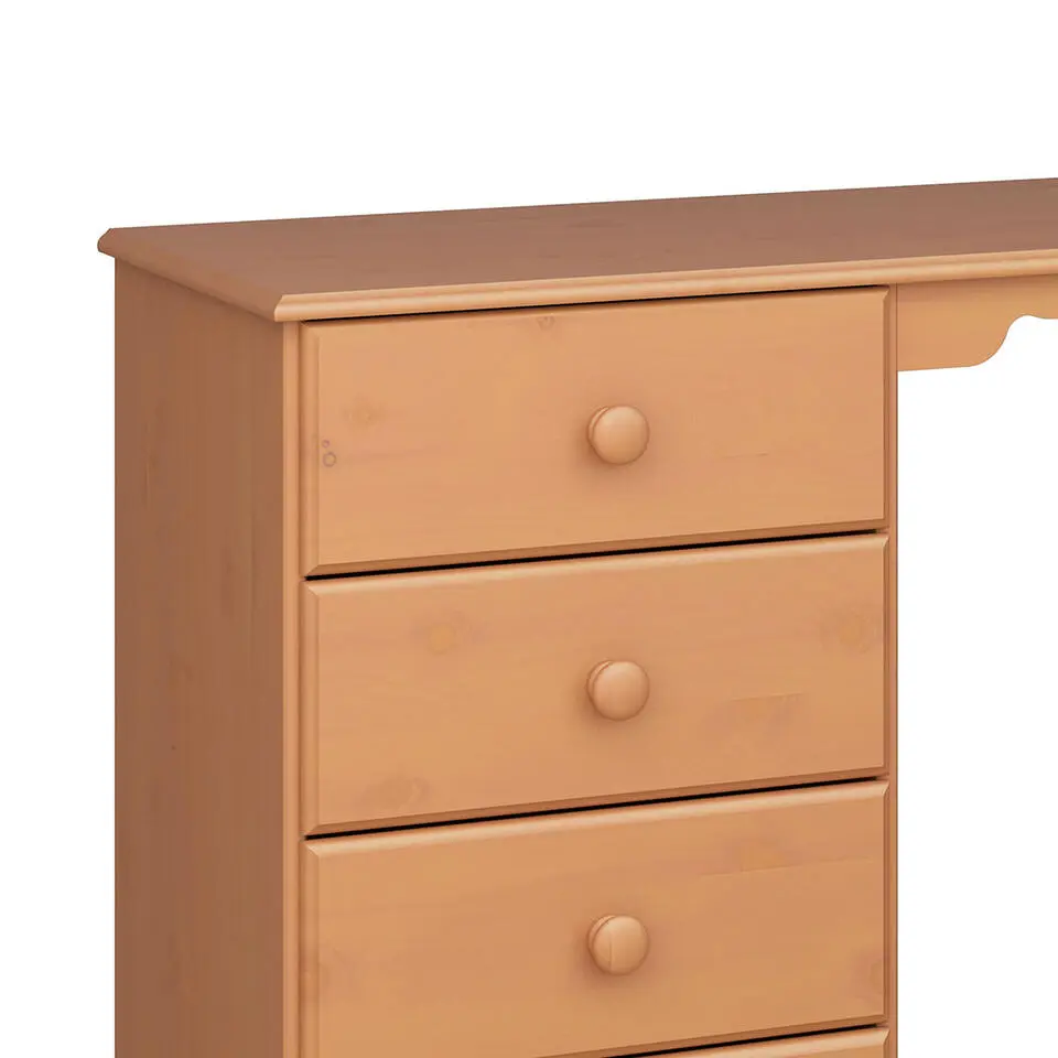Hioshop Nilon kaptafel incl kruk 8 laden kers dekor