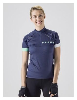 Loeffler maillot manches courtes W Maillot de Vélo HZ et la progression des femmes en Vert