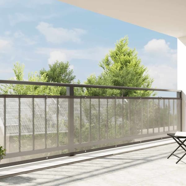 vidaXL Plantetrekk med maljer 1x10 m polyetylen