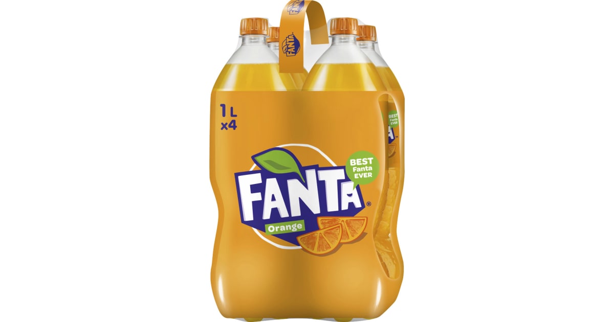 Fanta Orange Tray 4x 1,0 Liter (Einweg)