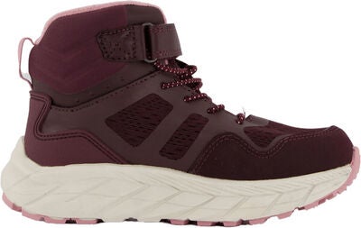 Leaf Karlstad WP  Fleecefôrede Sneakers, Burgundy