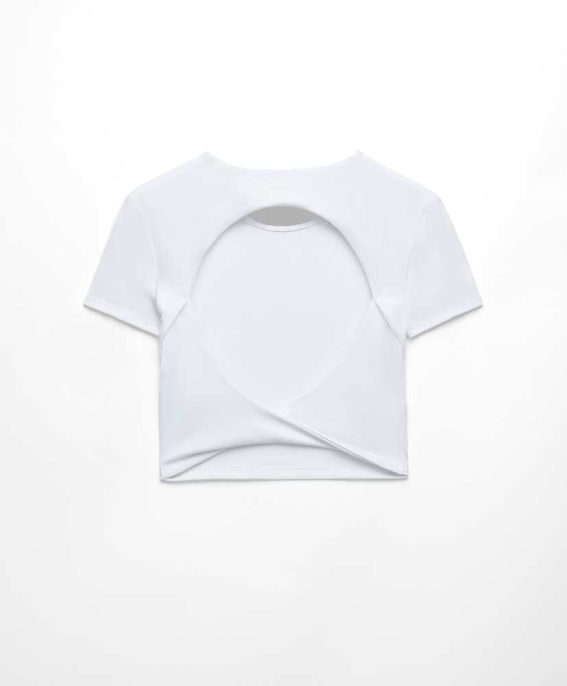 Camiseta Comfortlux de manga curta, costas