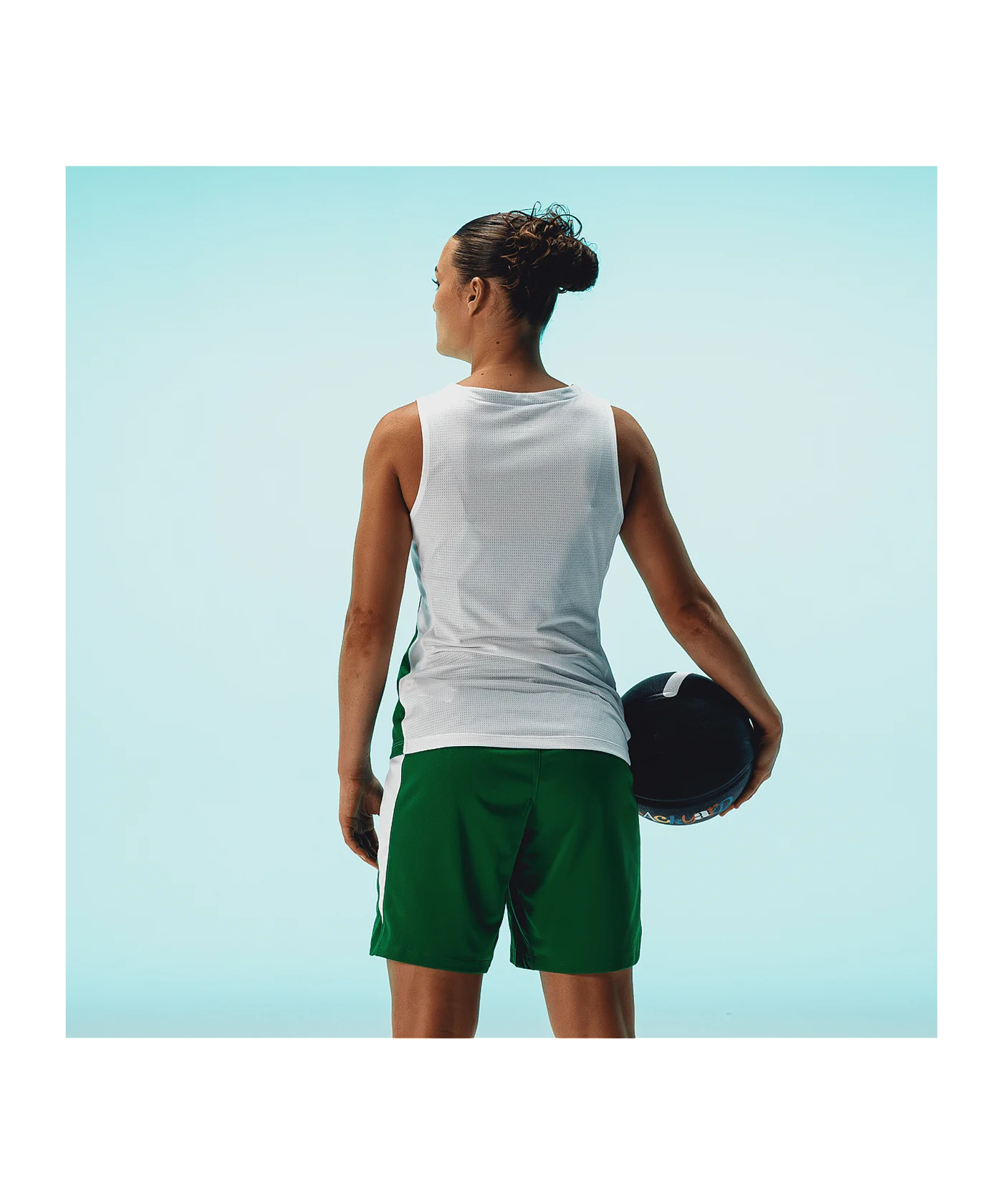 Nike Team Basketball Stock Trikot Damen Weiss F104