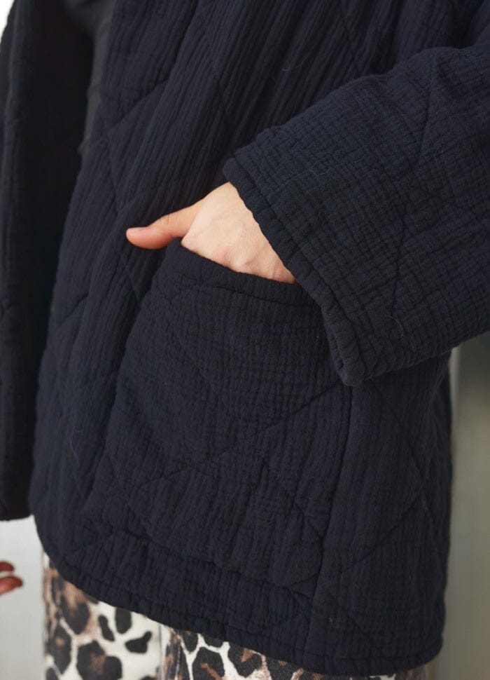 Noella Journey Jacket 089 black washed