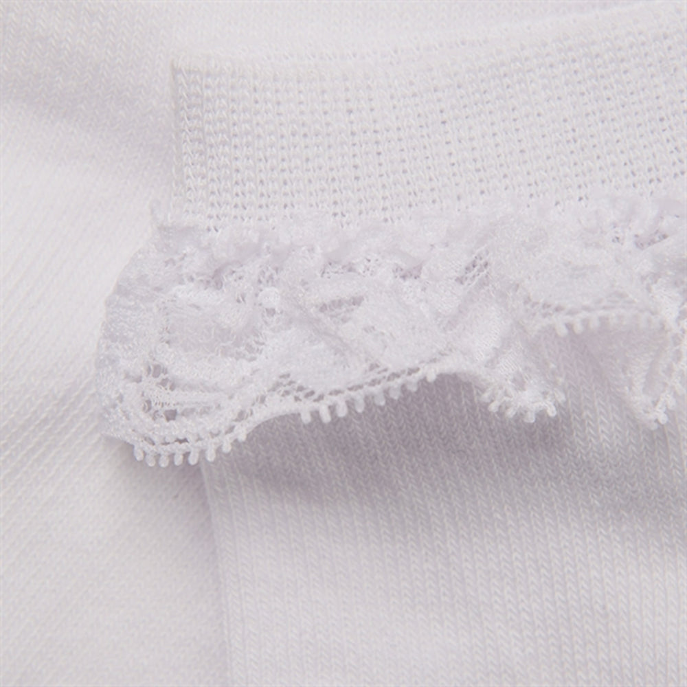 Køb Minymo White Strømper m. Blonde NOOS