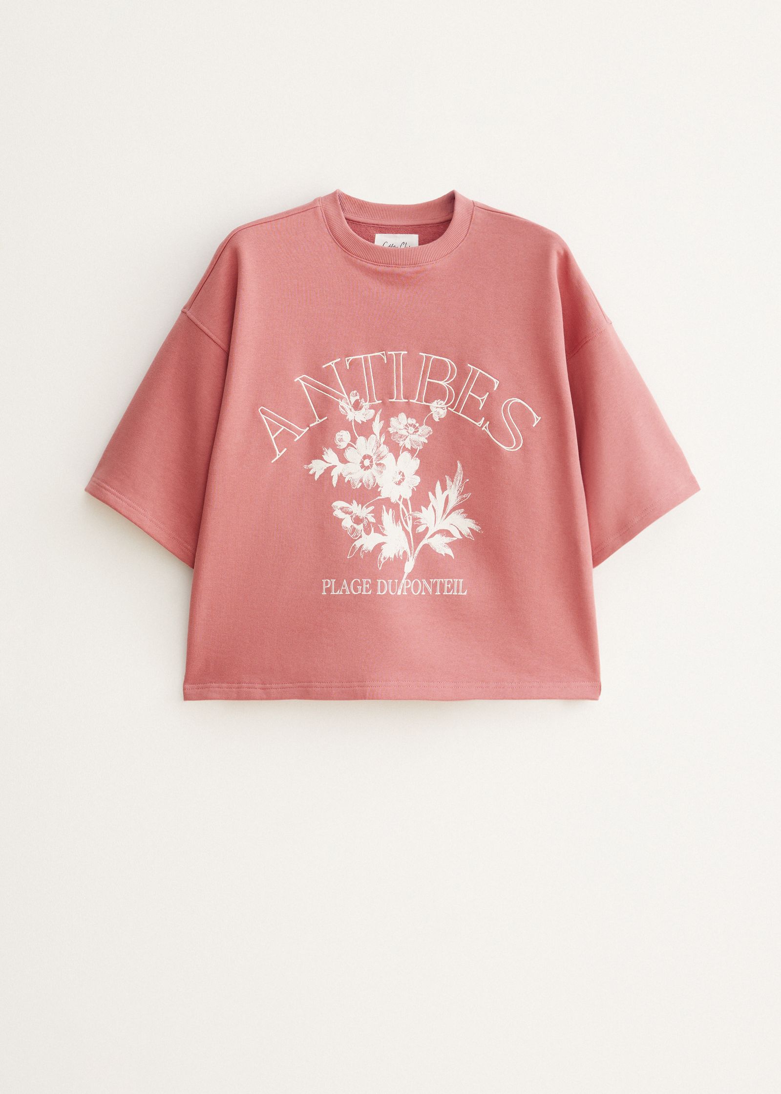 Sweater met korte mouwen