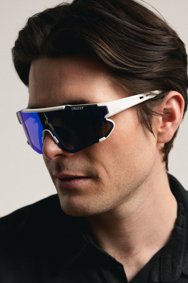 Okkult Lex White Blue Mirror