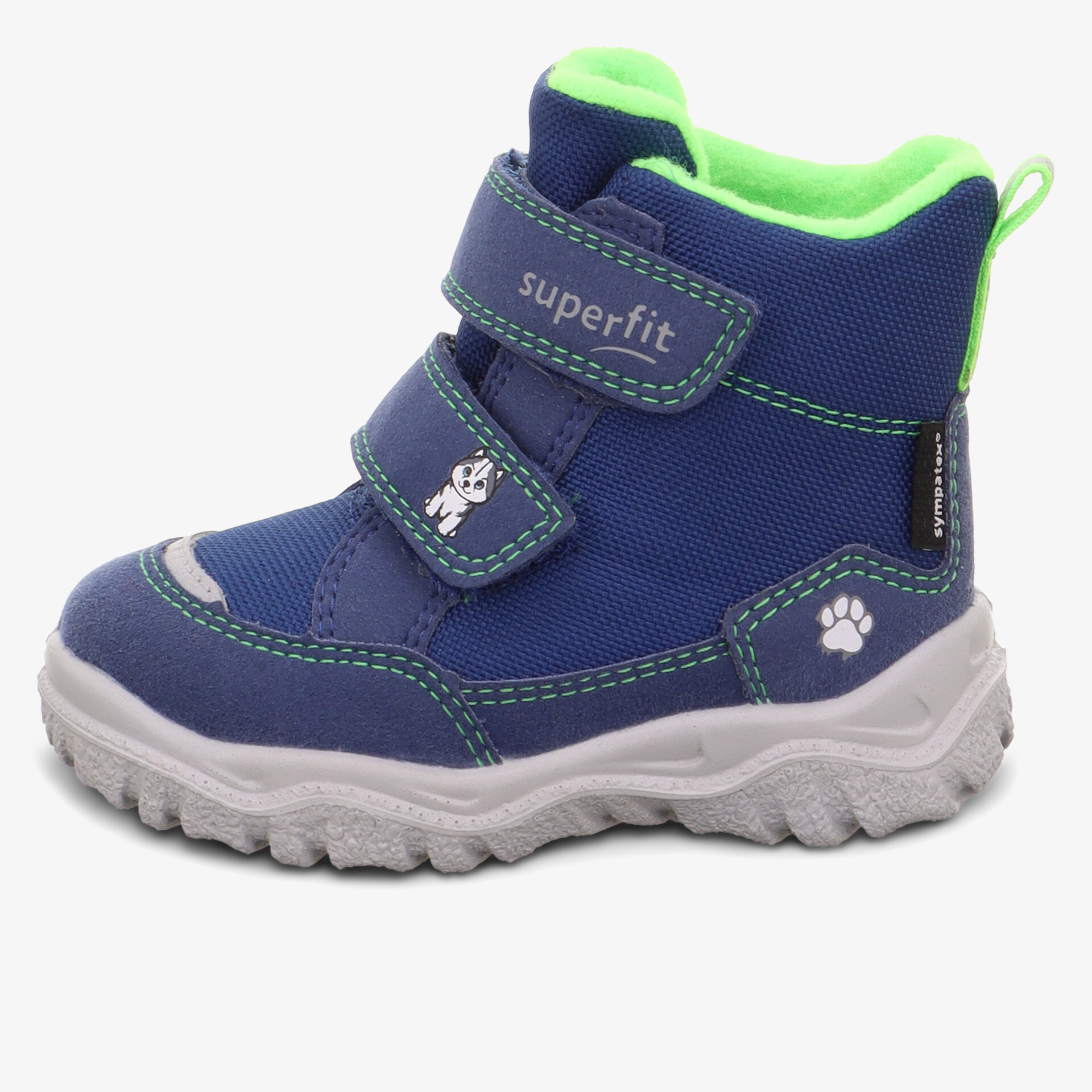 superfit Kinder Klettstiefel blau