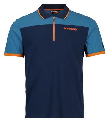 Polo Kenny Paddock Bleu marine / Orange