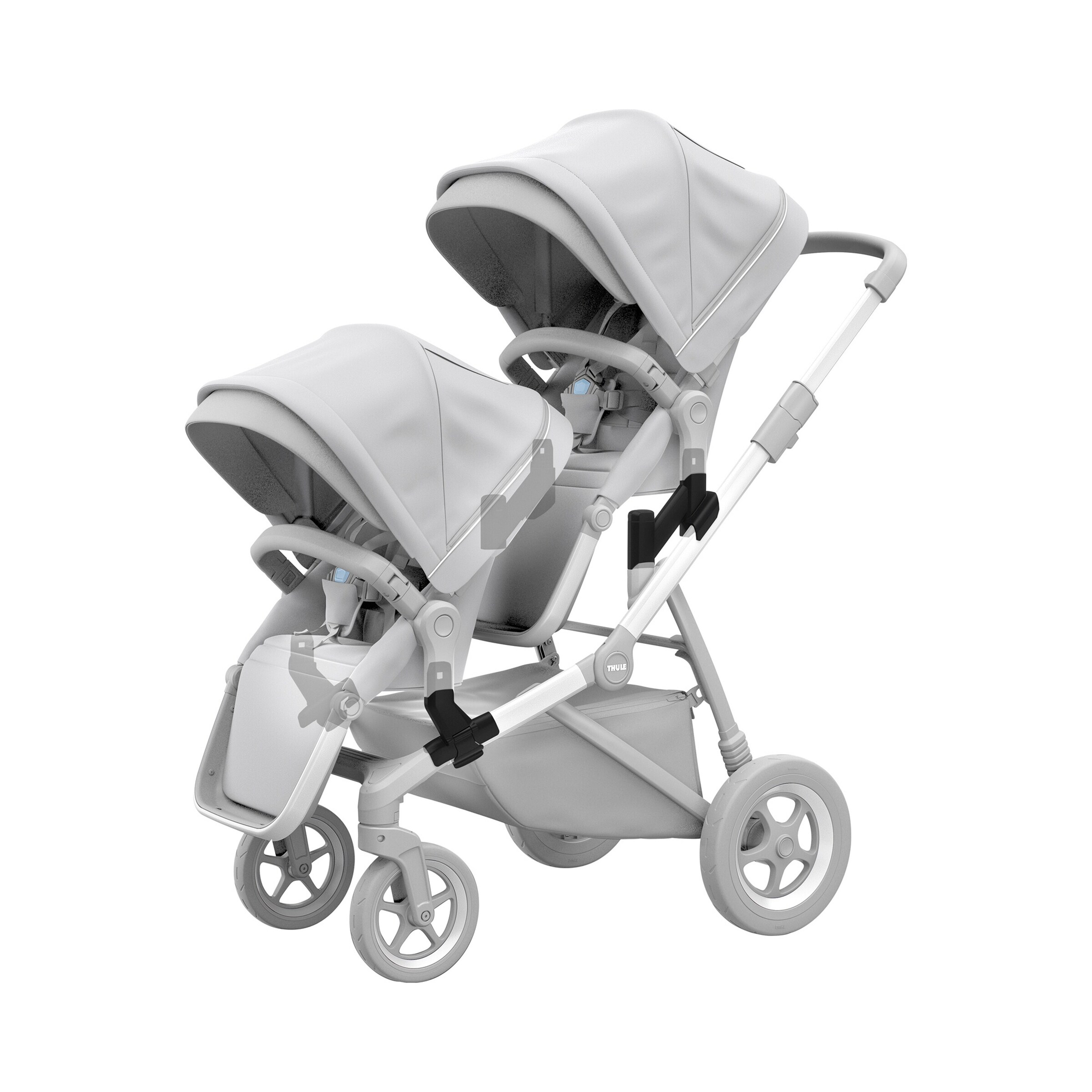 Thule Geschwistersitz für Sleek grey melange