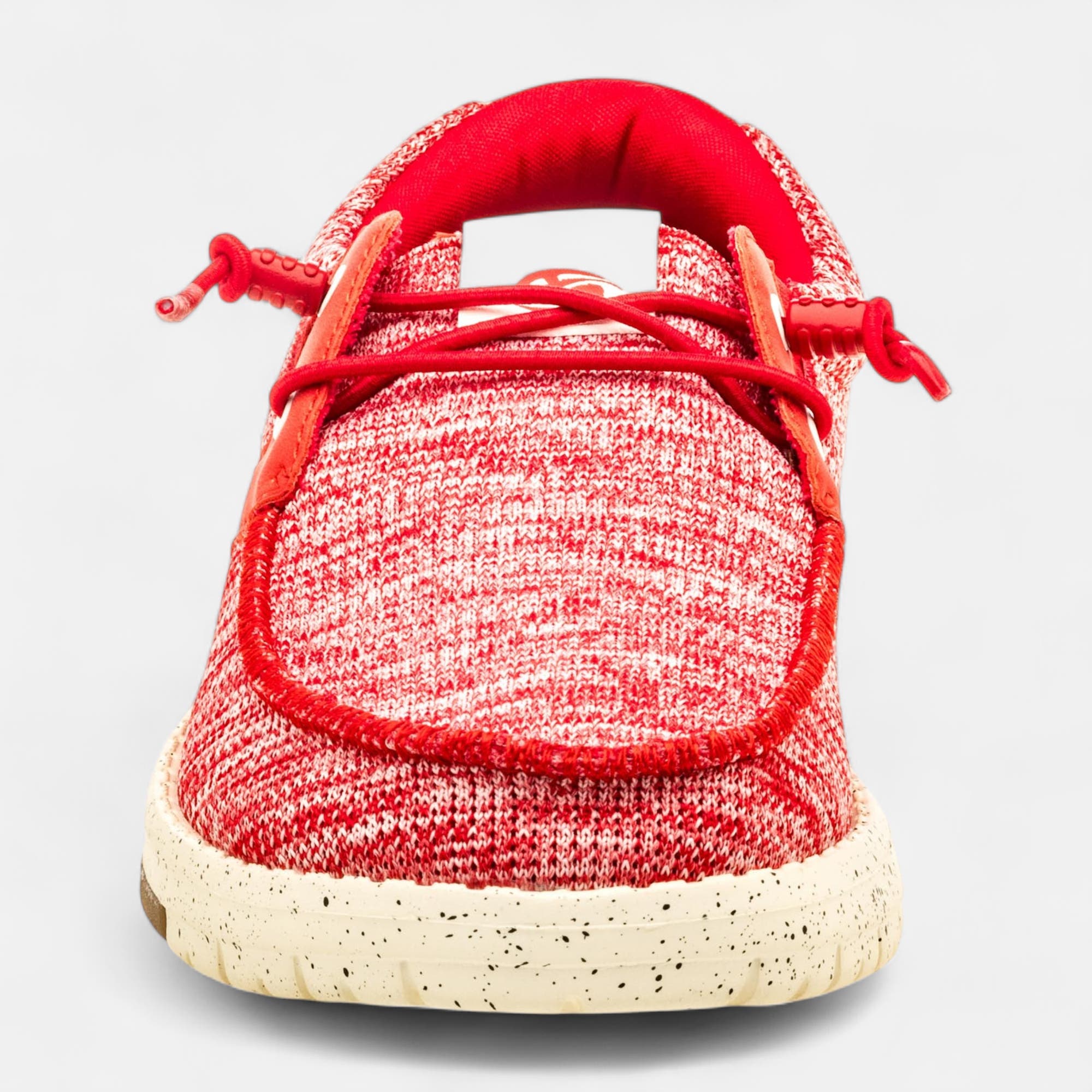 Baskets en toile Homme rouge