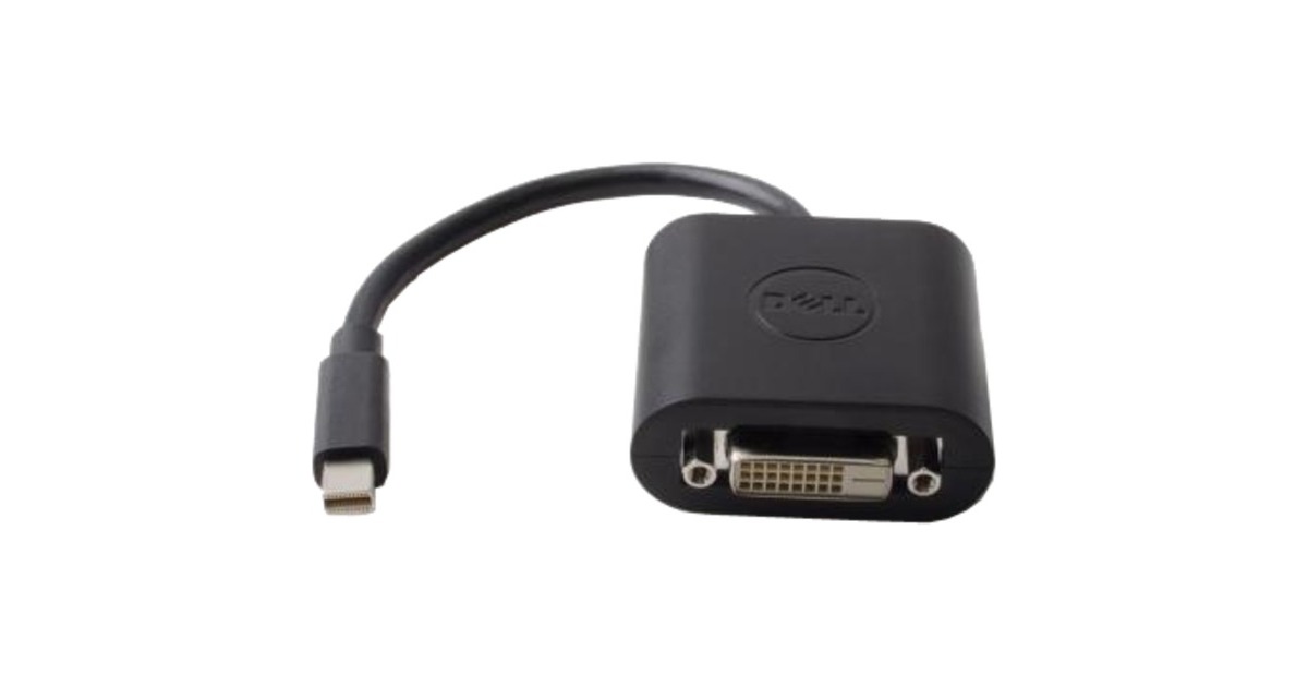 DellMini DisplayPort naar DVI adapter  (Zwart)