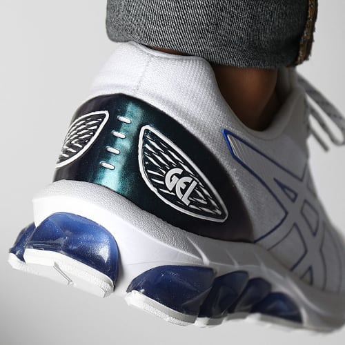 Baskets Gel Quantum 180 VII 1201A883 White Illusion Blue