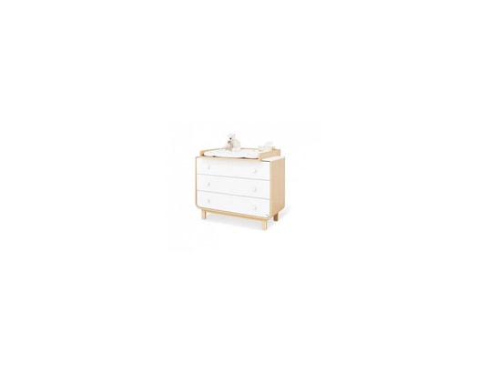 PINOLINO - Meuble à langer Commode Table a langer Round Large L 115 x P 77 ou 54 x H 98