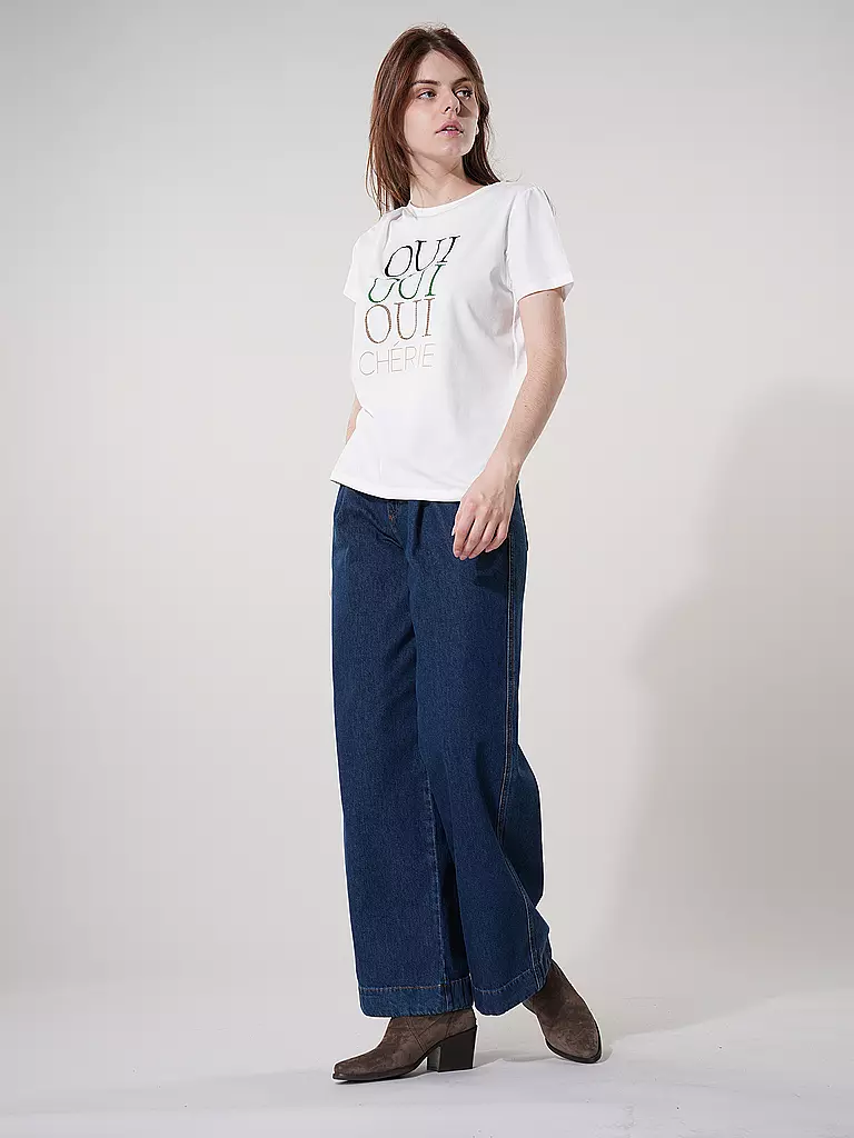 MARC O' POLO DENIM Jeans Wide Leg dunkelblau