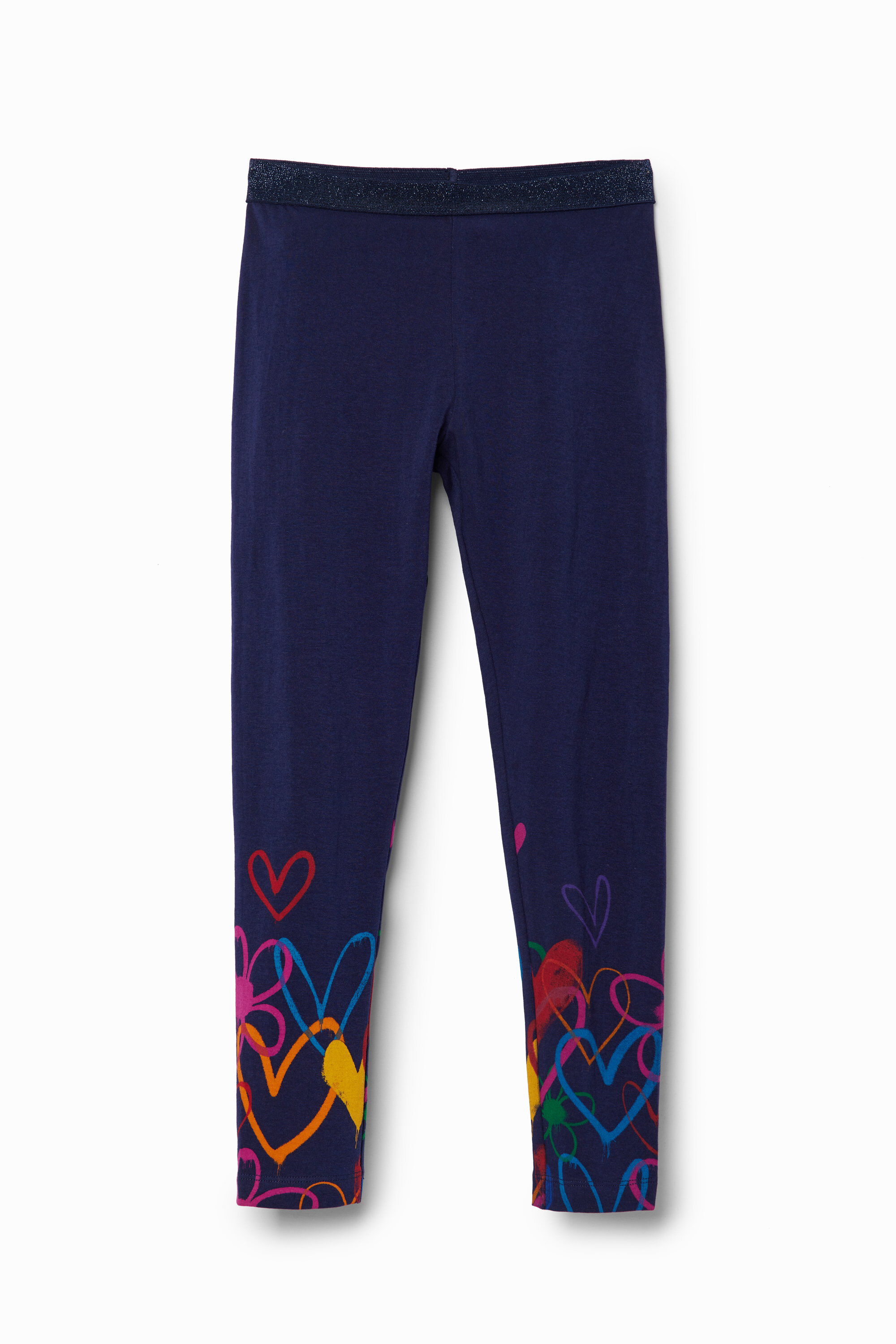 Legging long cœurs