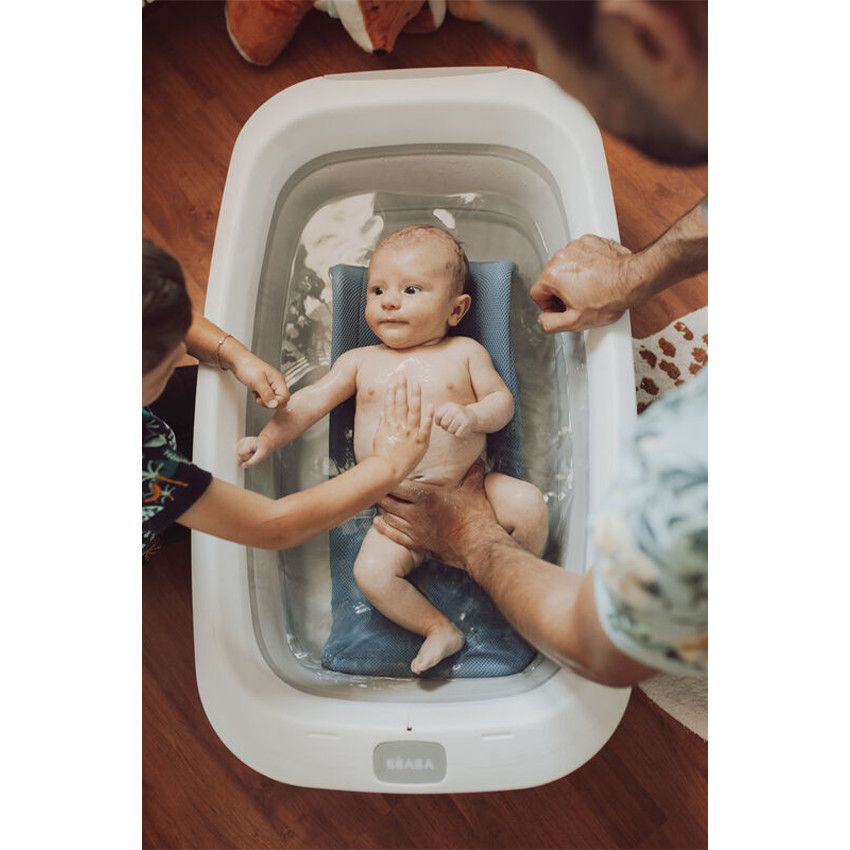 Baignoire pliable Eazy Pop Camélé'O Gris Velours - Ecru